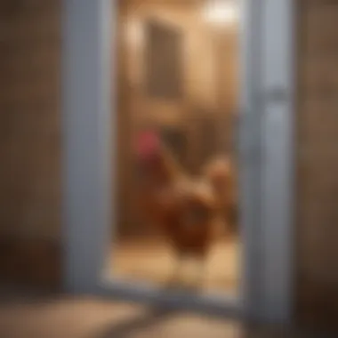 Innovative automatic chicken door with smart technology