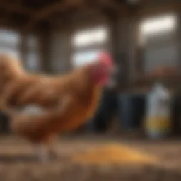 Nutritional components of grower feed for chickens