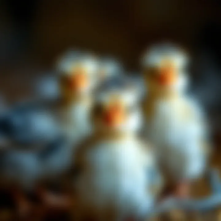 Nutritious feed for guinea fowl chicks