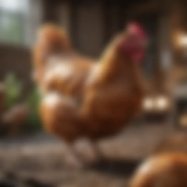 A map highlighting different market conditions for poultry