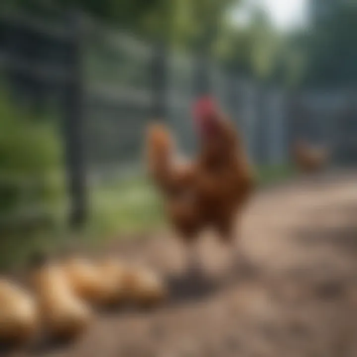 Strategies to prevent chickens from escaping the fencing