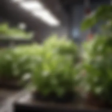 Essential Nutrient Solutions A close-up of hydroponic nutrient solutions vital for plant growth.