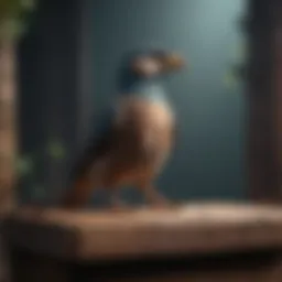 A variety of large bird perches showcasing different materials and designs.