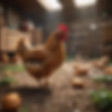 Maintaining a Healthy Coop Healthy chickens in a clean coop environment