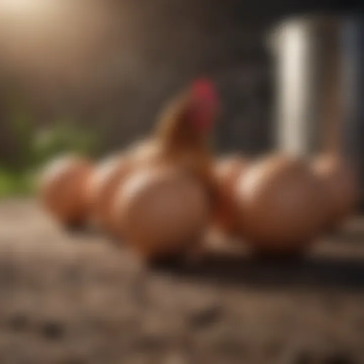 Nutritional feed formulated for healthy chickens