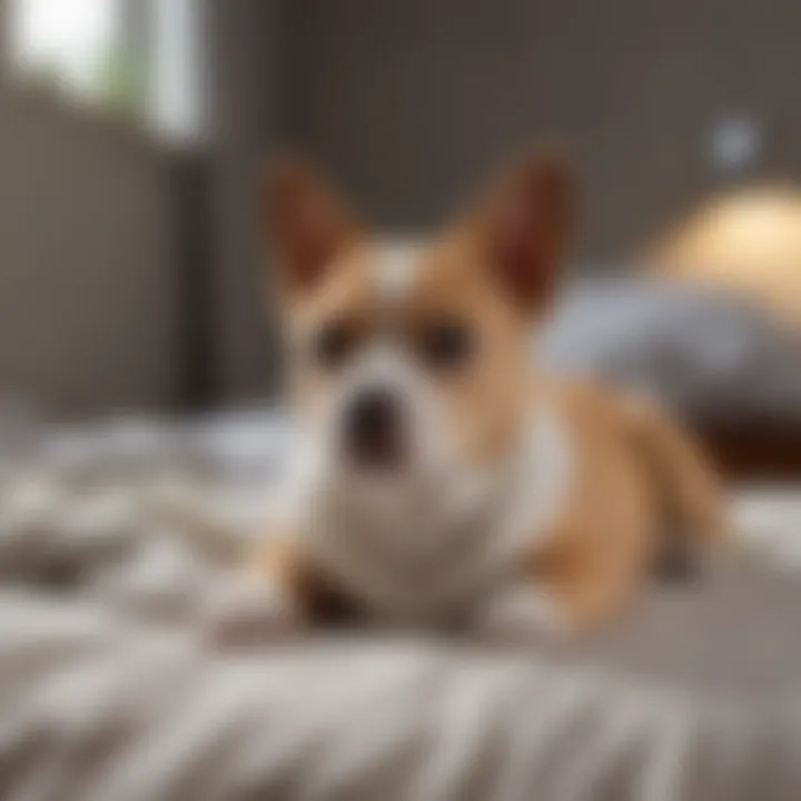 Clean and hygienic pet environment with deep bedding