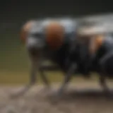 Lifecycle stages of black soldier fly