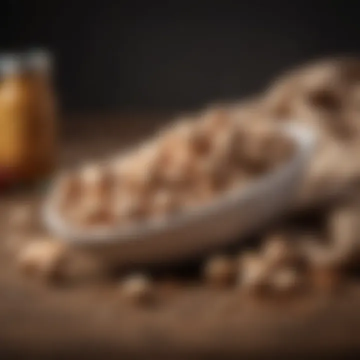 A visual representation of protein sources suitable for pets