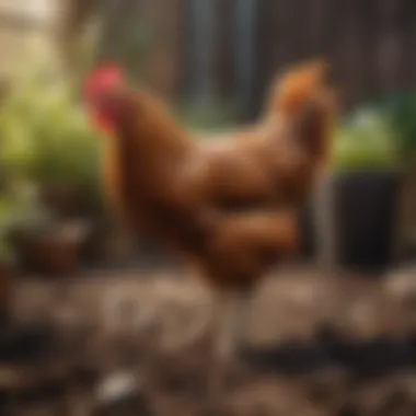 Safe handling practices for chicken manure in gardening