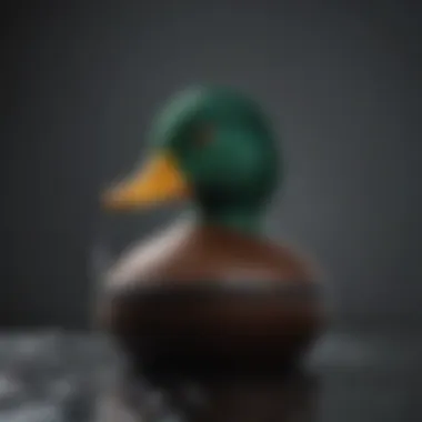 High-Quality Materials for Duck Water Containers Close-up of a durable water container made from high-quality materials