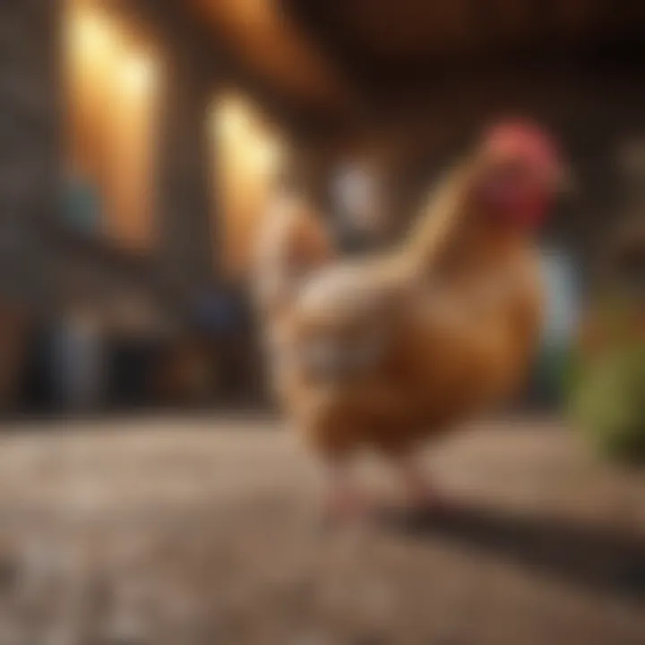 Online marketplace showcasing small chickens